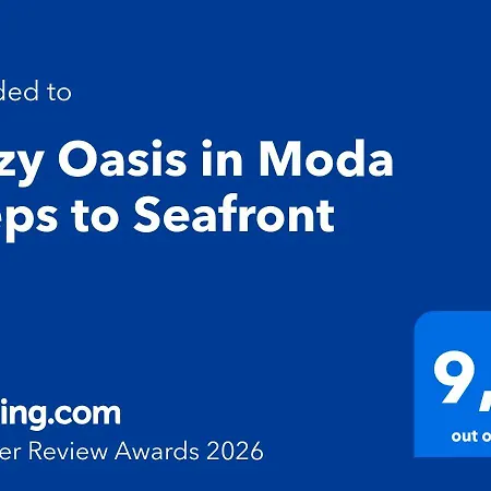 Apartamento Cozy Oasis In Moda Steps To Seafront Estambul